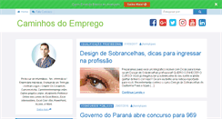 Desktop Screenshot of caminhosdoemprego.com